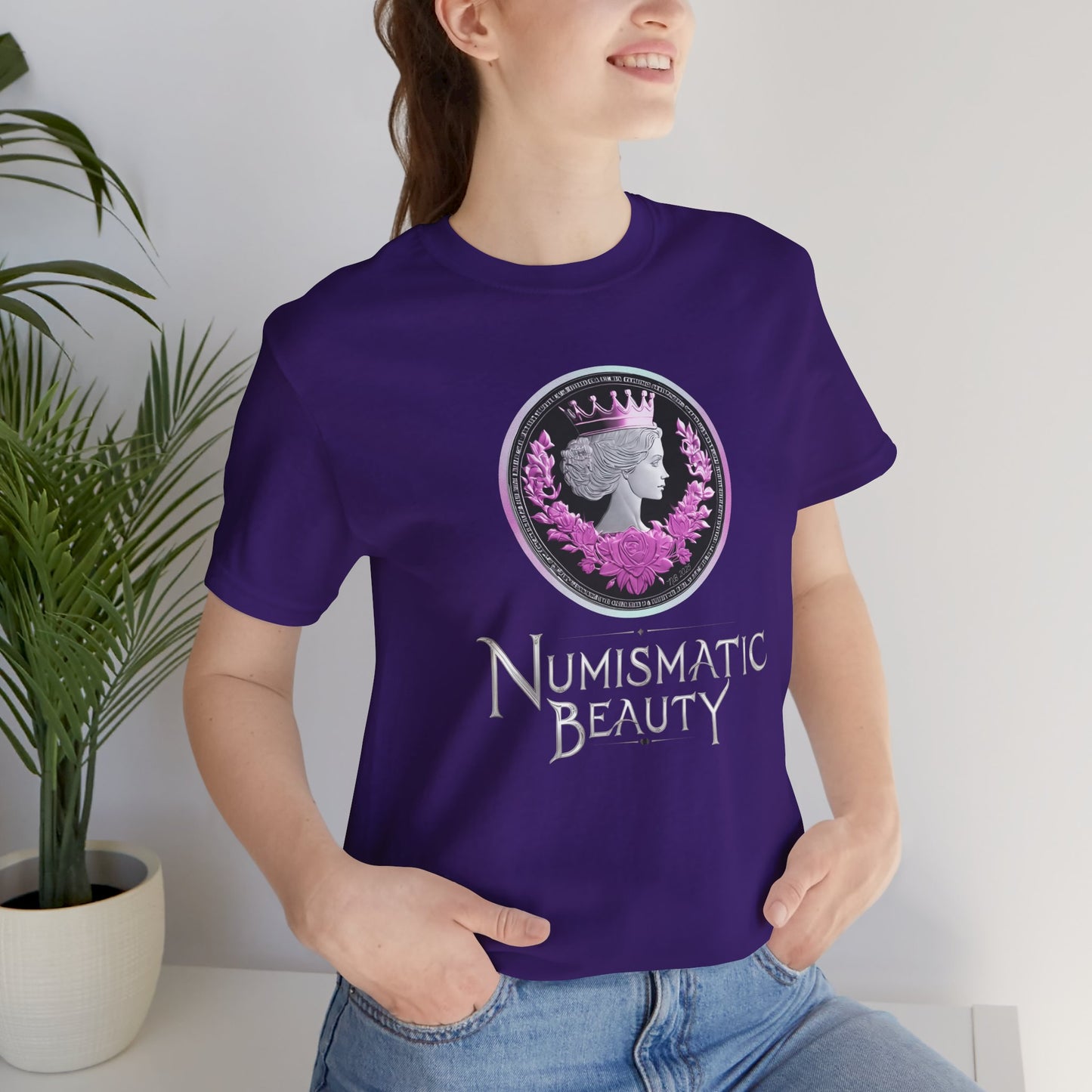 Coin Collecting T-shirt Coin Queen Series #002