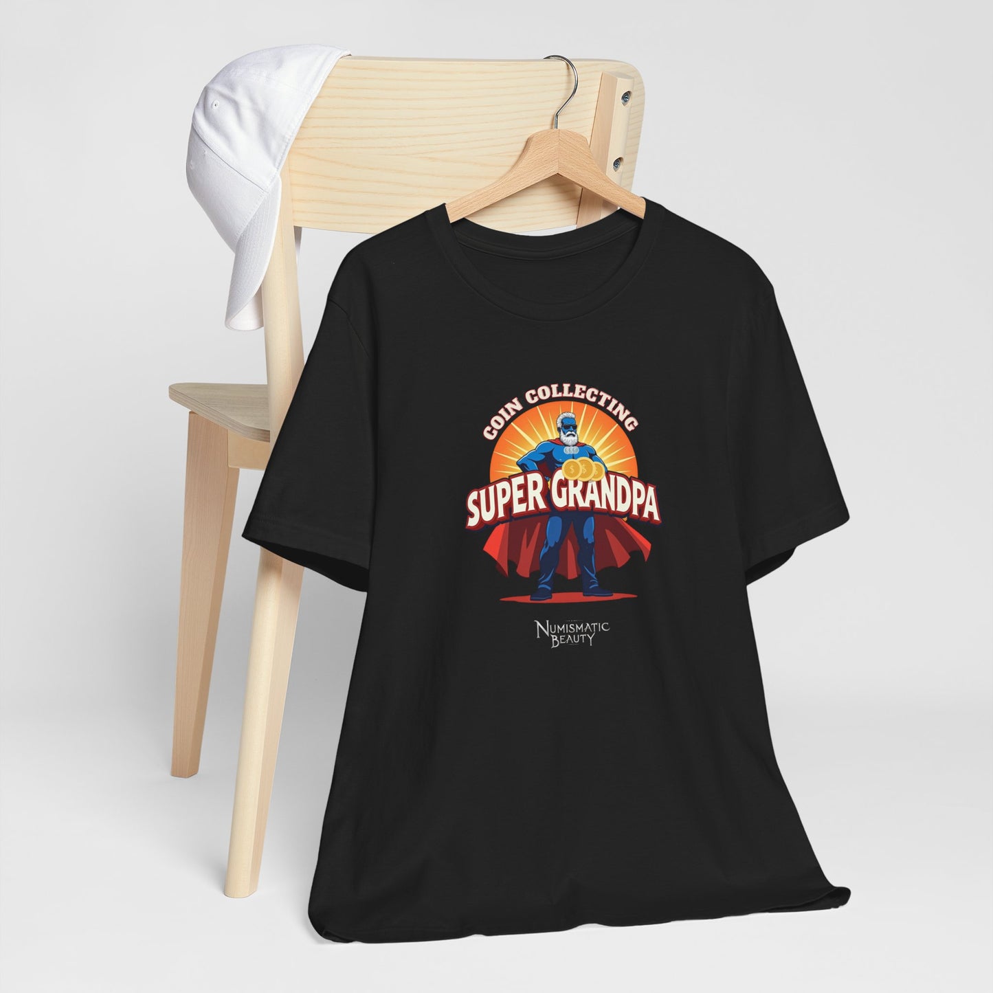 Coin Collecting Super Grandpa T-shirt