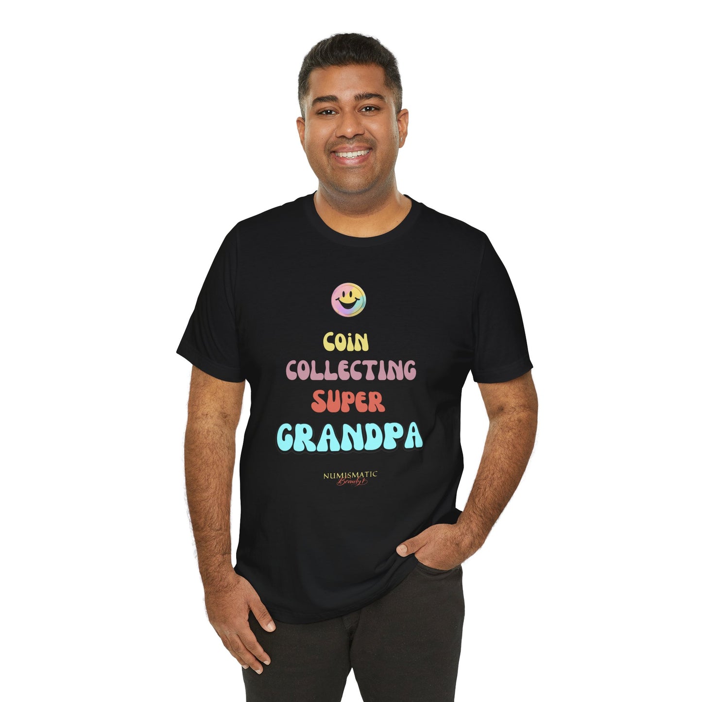 COIN COLLECTING SUPER GRANDPA T-shirt