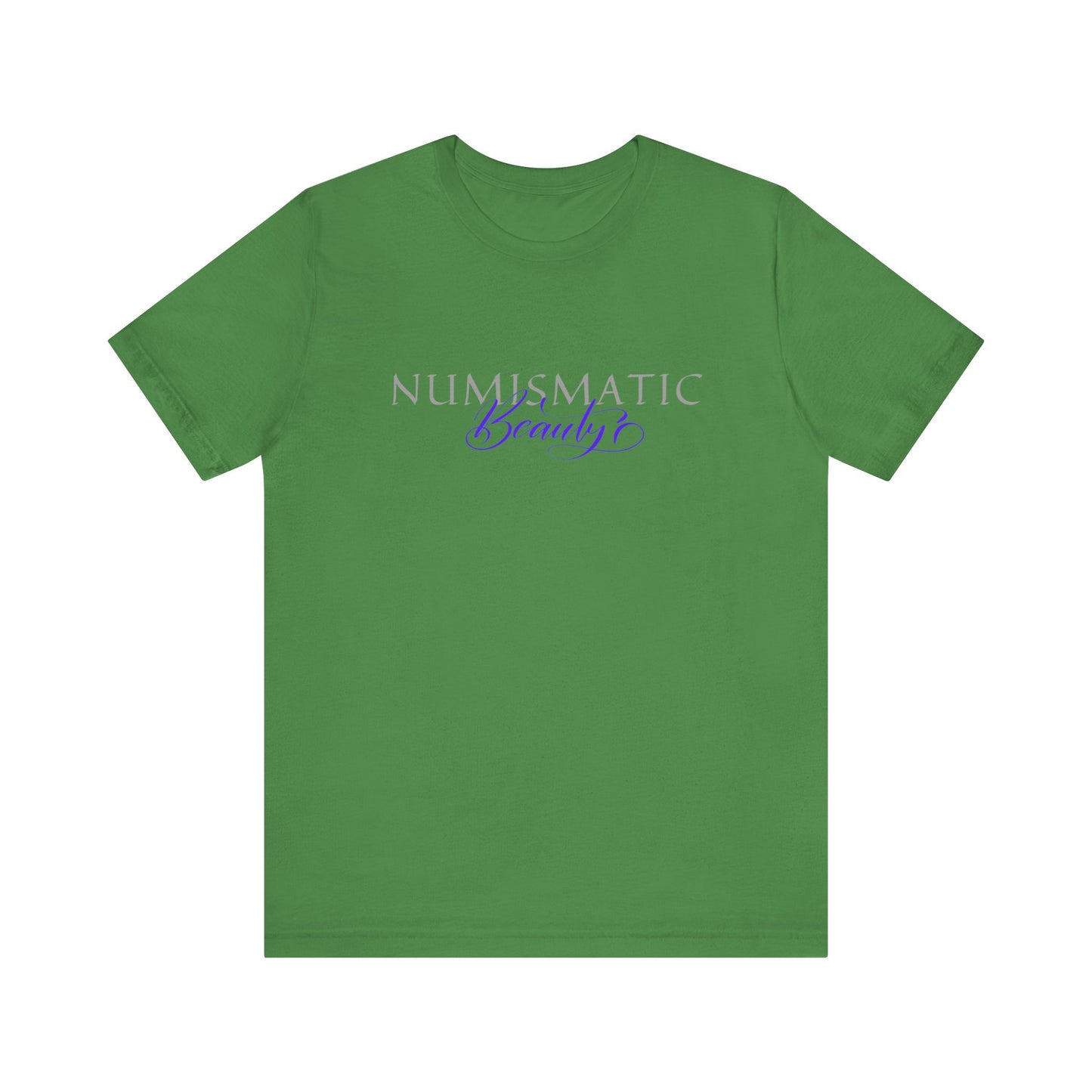 Numismatic Beauty Brand Purple Logo T-shirt