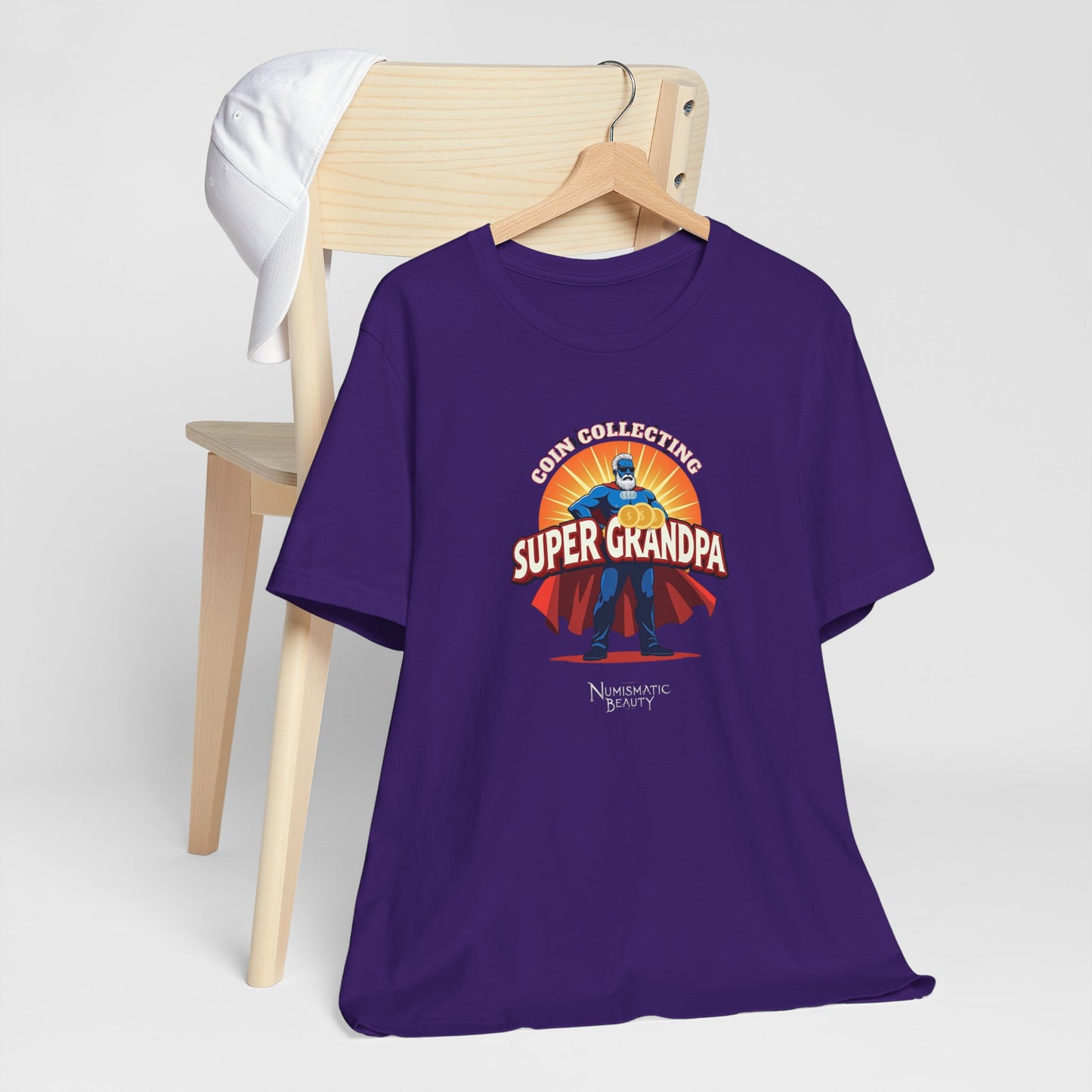 Coin Collecting Super Grandpa T-shirt