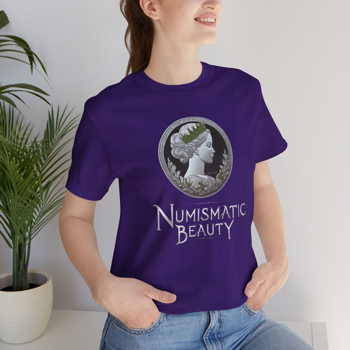 Coin Collecting T-shirt Coin Queen Series #007