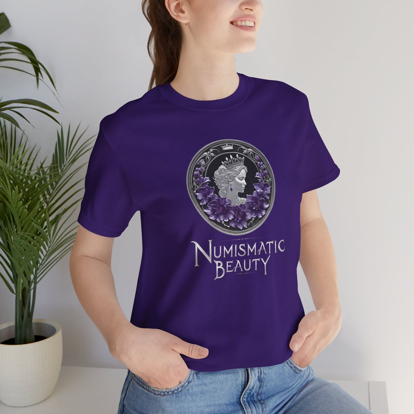 Coin Collecting T-shirt Coin Queen Series #004