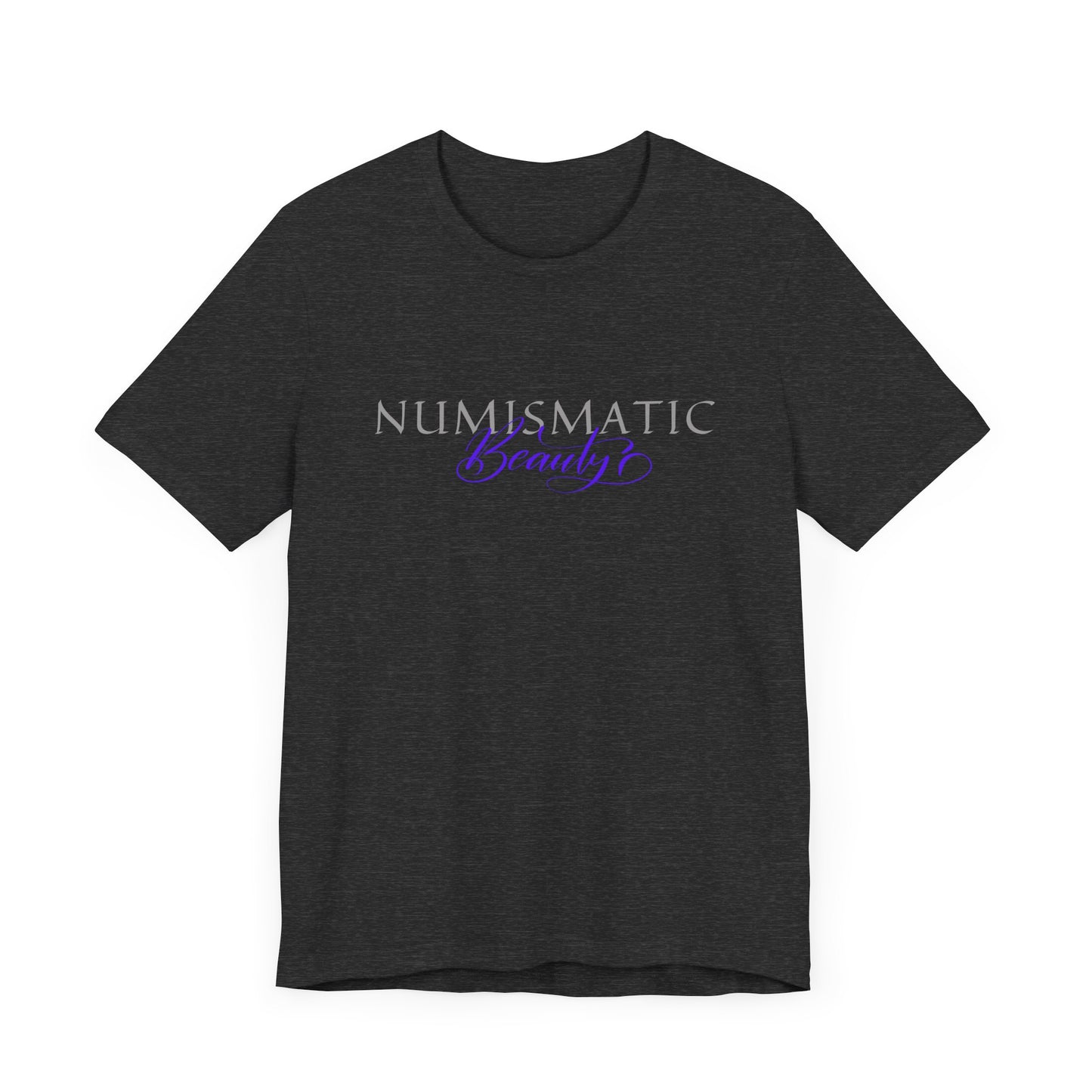 Numismatic Beauty Brand Purple Logo T-shirt