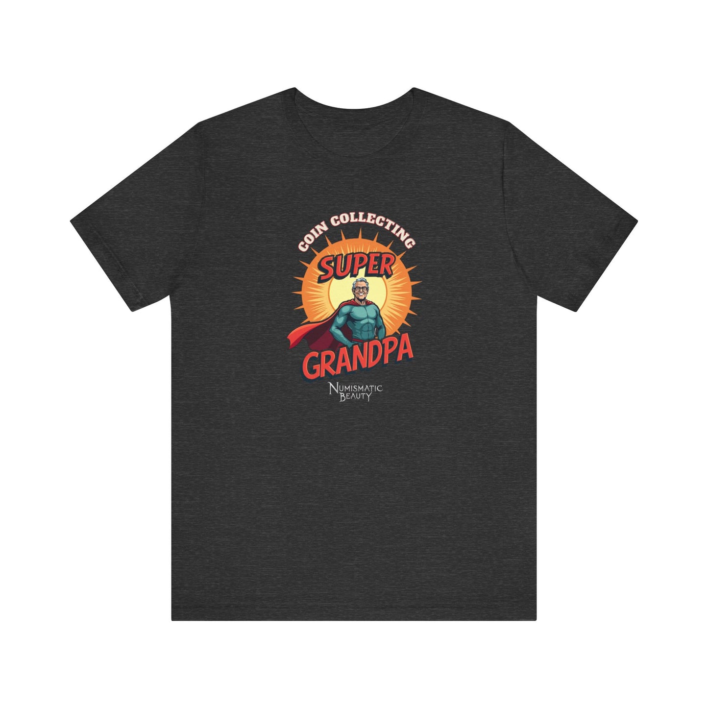 Coin Collecting Super Grandpa T-shirt