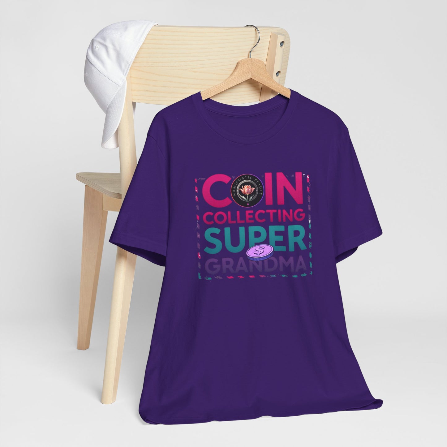 Coin Collecting Super Grandma T-shirt