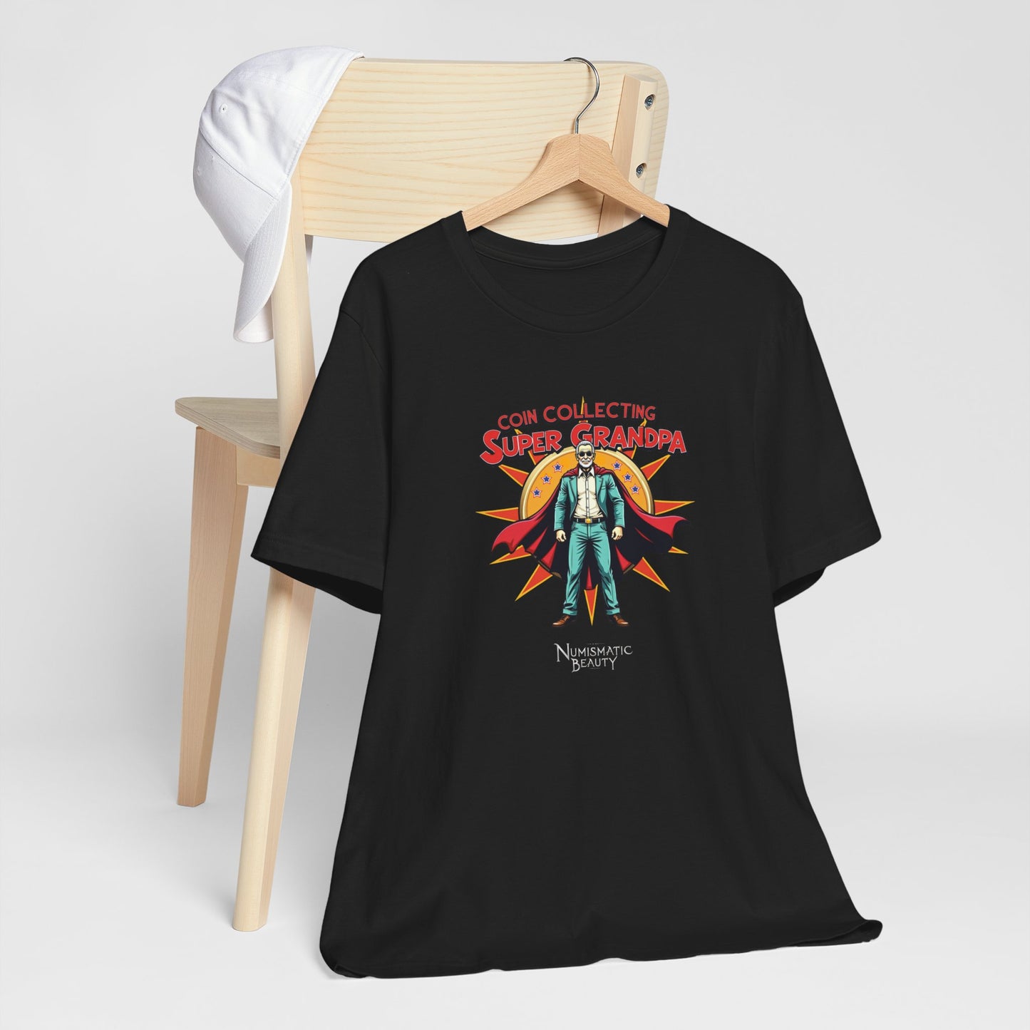 Coin Collecting Super Grandpa T-shirt