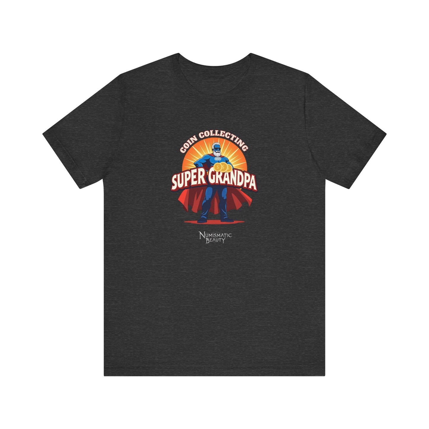 Coin Collecting Super Grandpa T-shirt