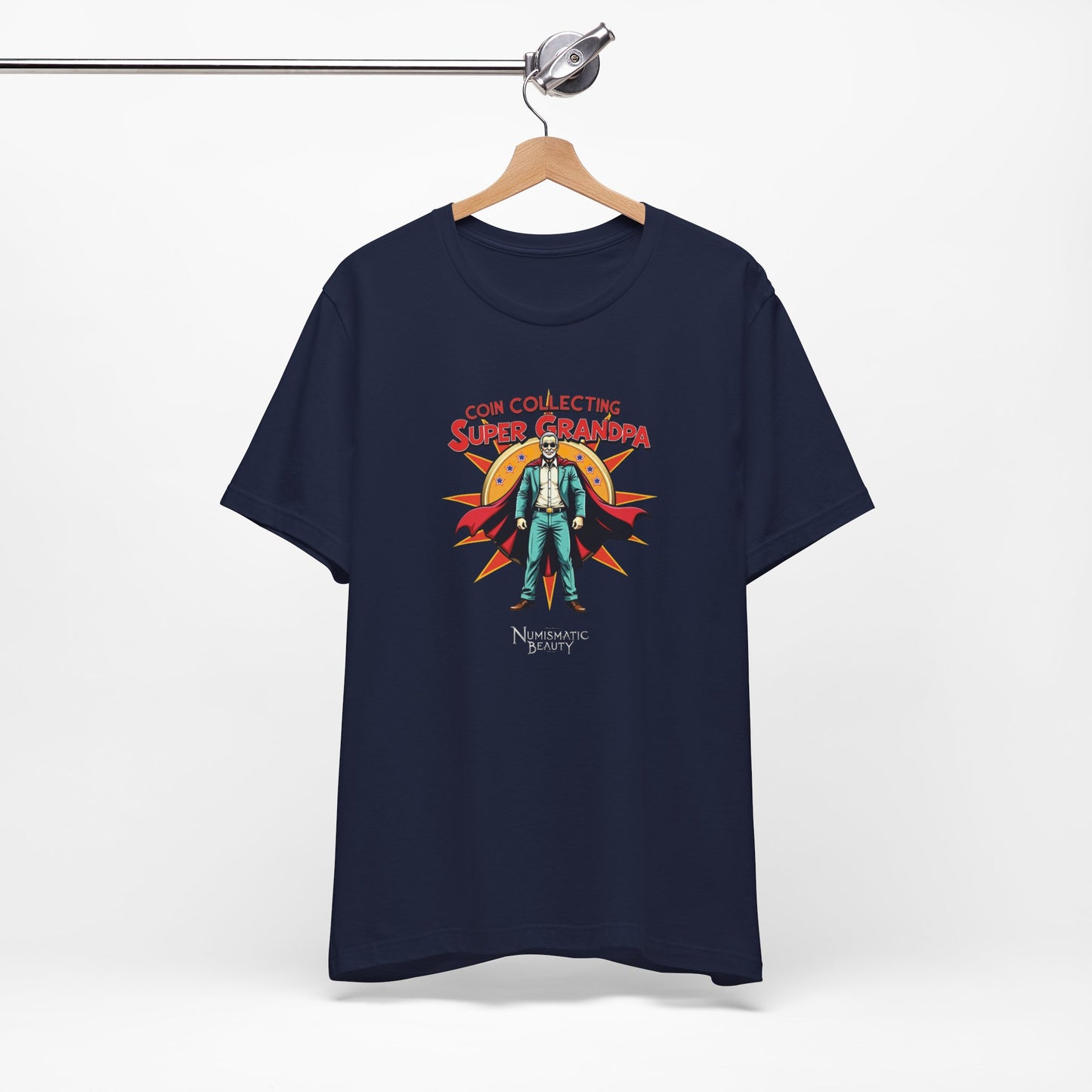 Coin Collecting Super Grandpa T-shirt