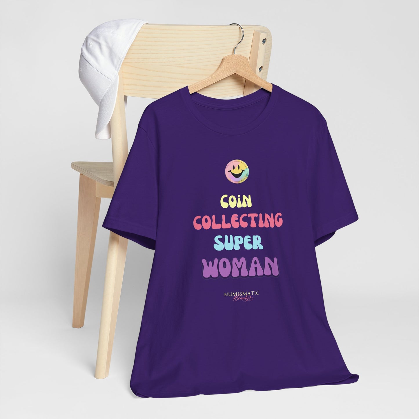COIN COLLECTING SUPER WOMAN Unisex Tee - Numismatic Beauty Brand Gift Shirt