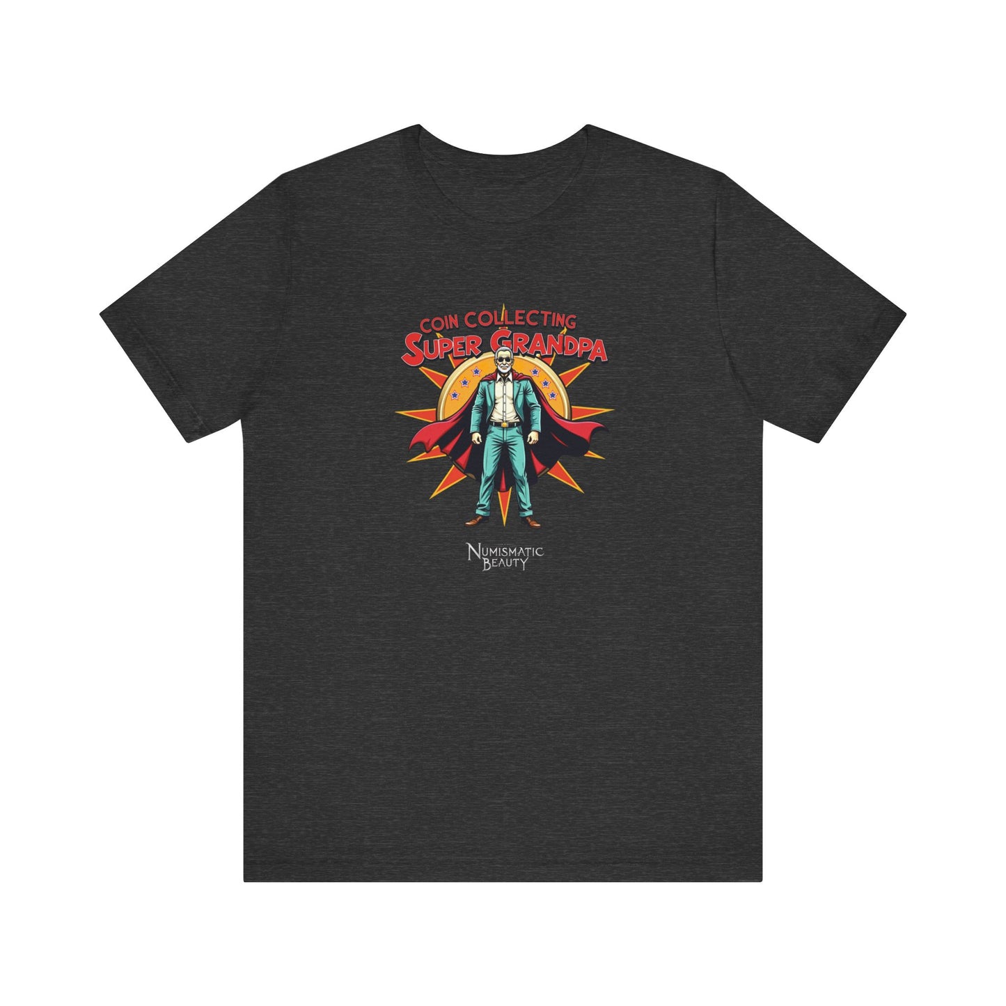 Coin Collecting Super Grandpa T-shirt
