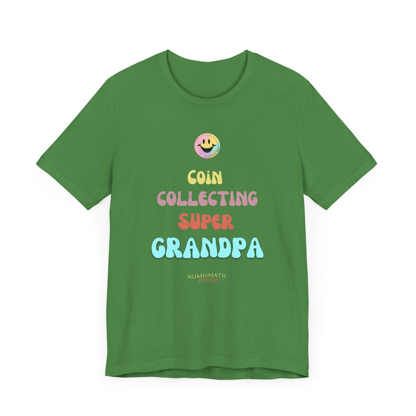 COIN COLLECTING SUPER GRANDPA T-shirt