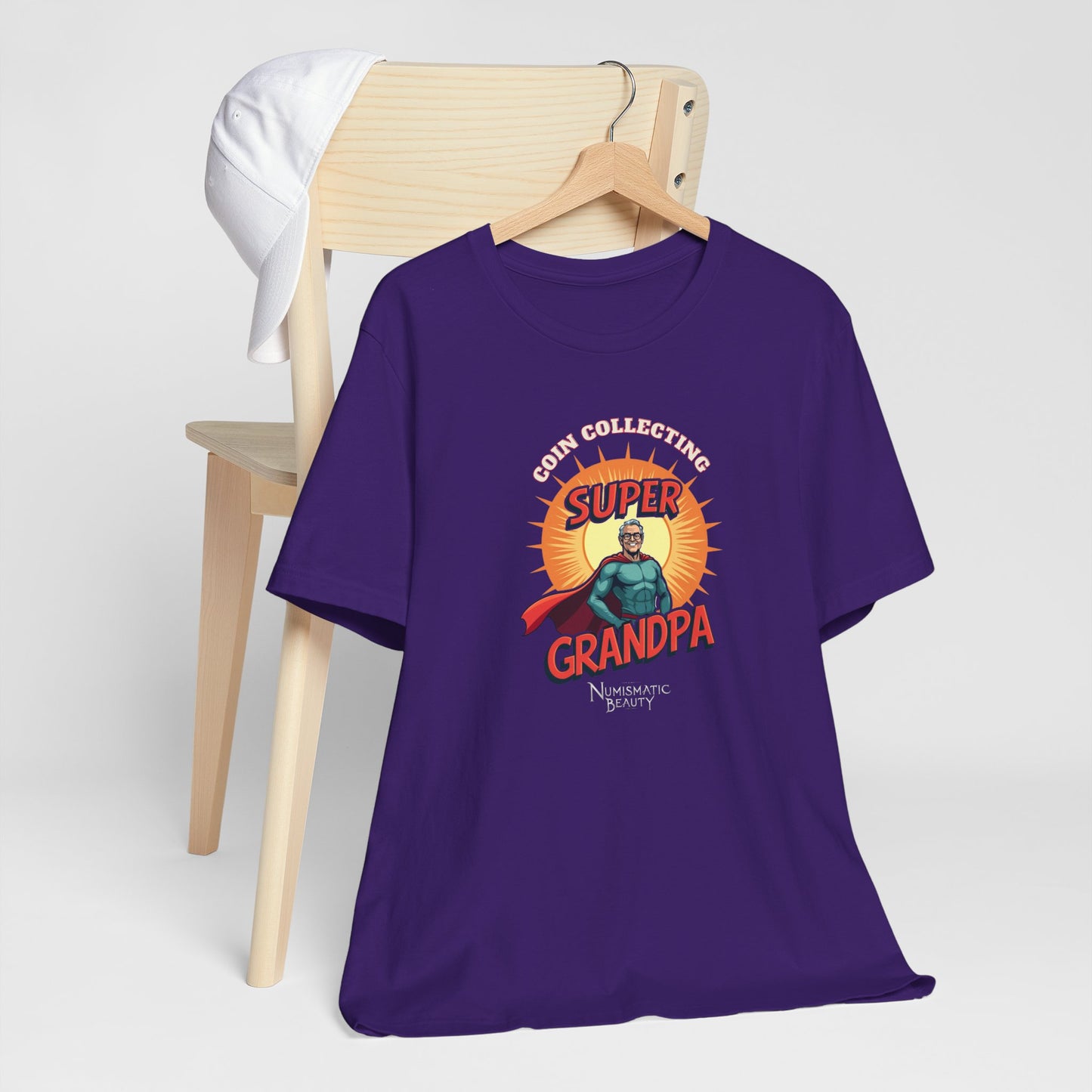 Coin Collecting Super Grandpa T-shirt