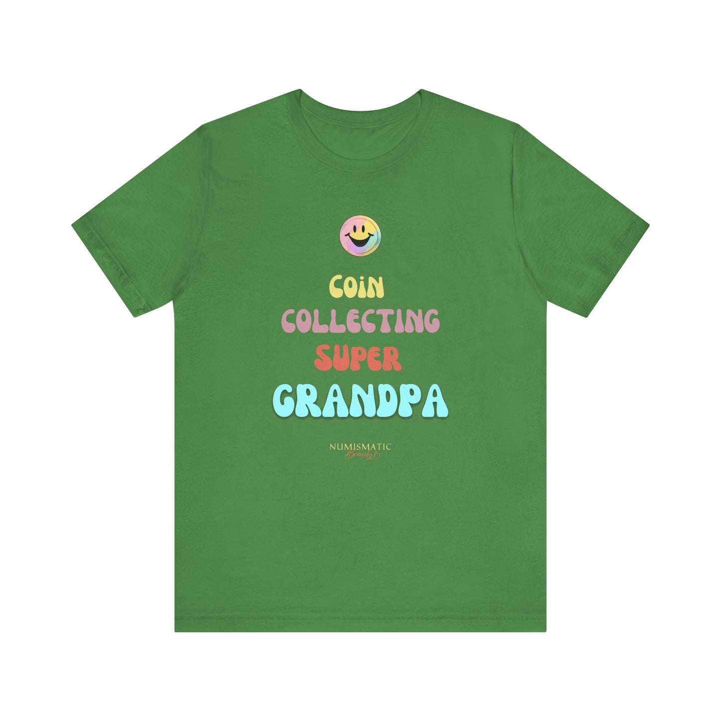 COIN COLLECTING SUPER GRANDPA T-shirt