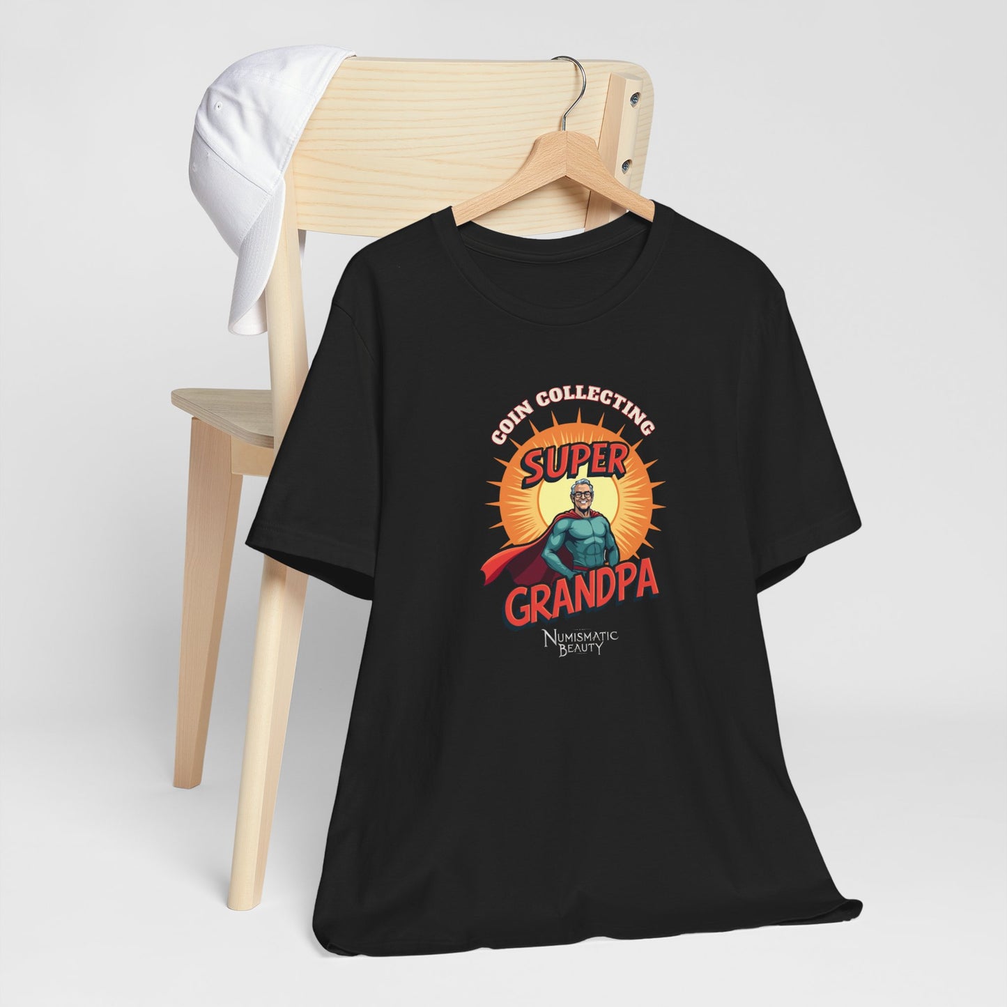 Coin Collecting Super Grandpa T-shirt