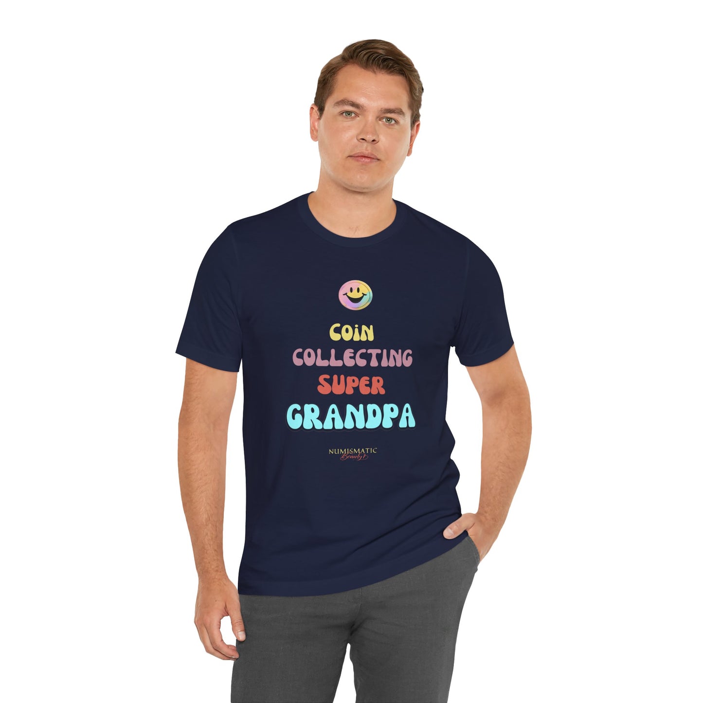 COIN COLLECTING SUPER GRANDPA T-shirt