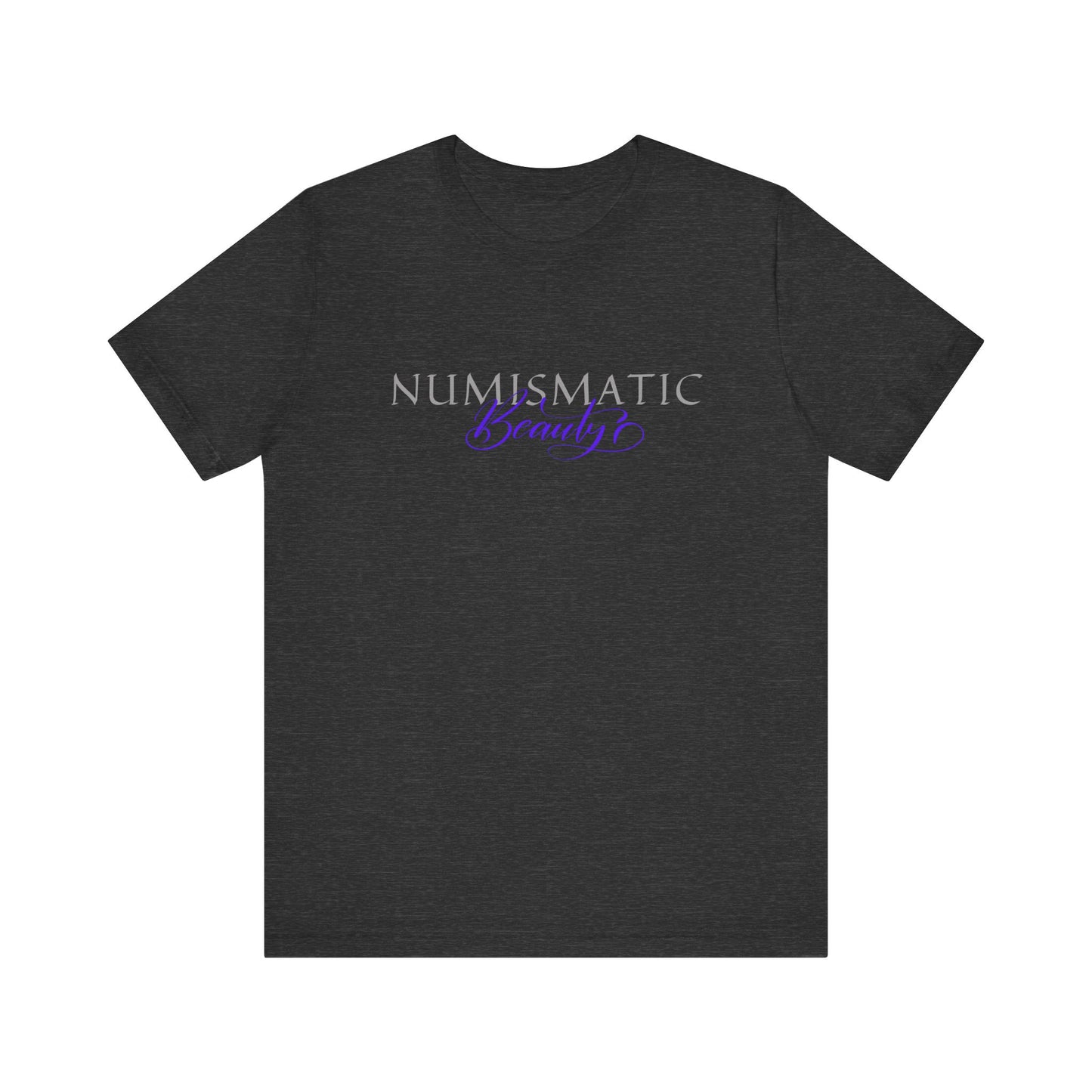Numismatic Beauty Brand Purple Logo T-shirt