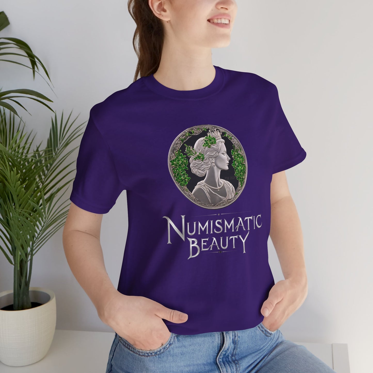 Coin Collecting T-shirt Coin Queen Series #006