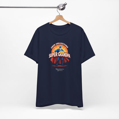 Coin Collecting Super Grandpa T-shirt