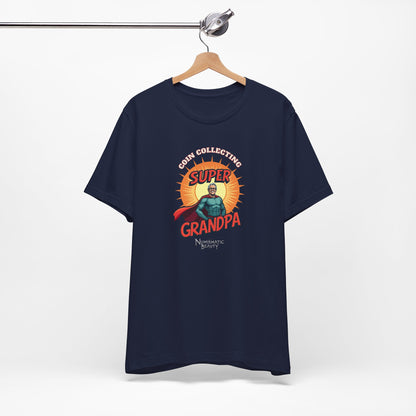 Coin Collecting Super Grandpa T-shirt