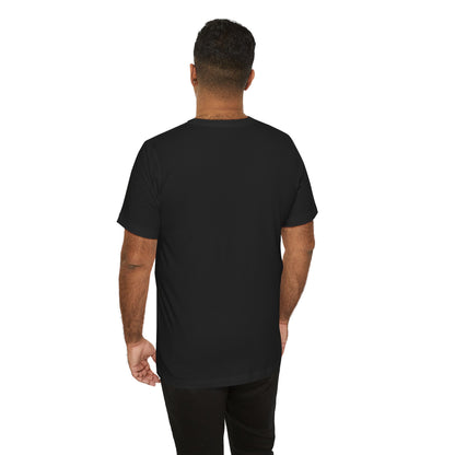 Man wearing Superior Coin Collecting Dad Unisex Tee, Numismatic Beauty Brand Gift Shirt, showcasing its soft cotton fabric and classic fit for casual wear.