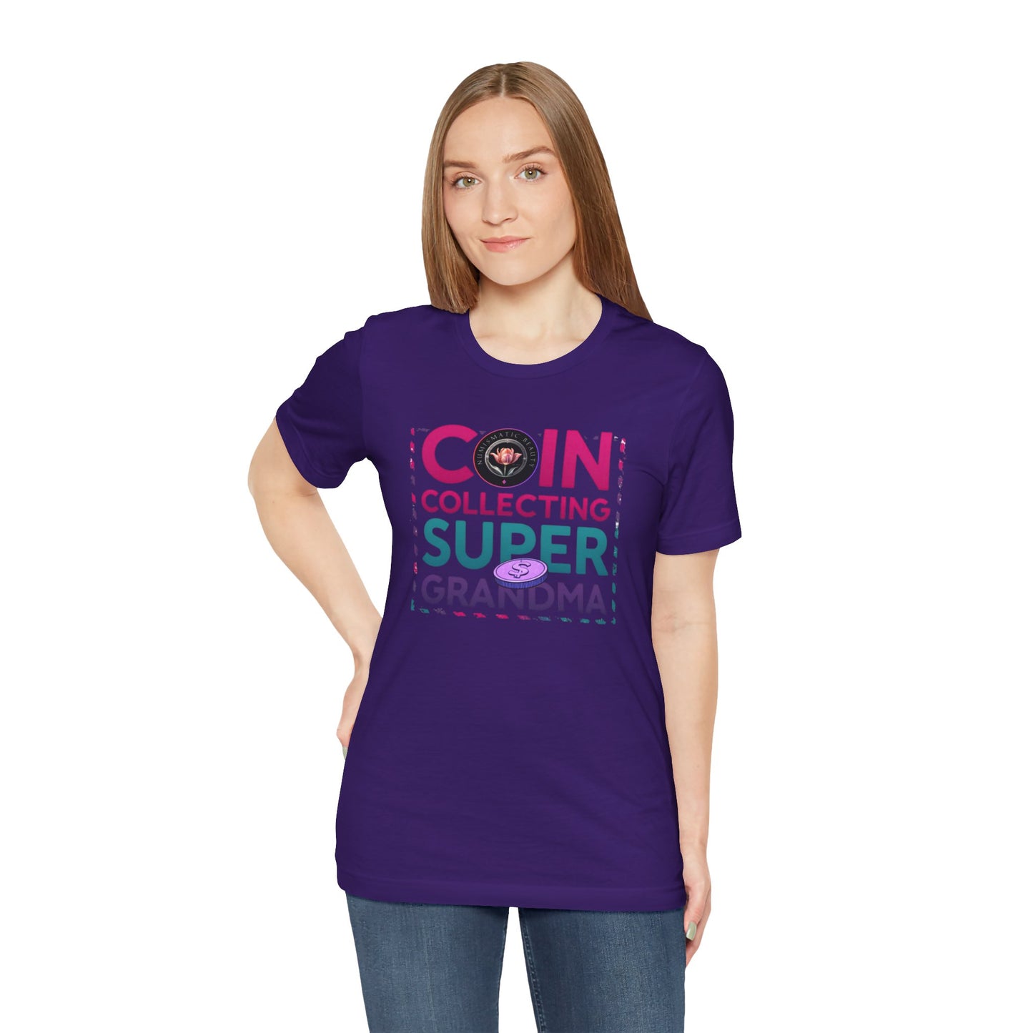 Coin Collecting Super Grandma T-shirt