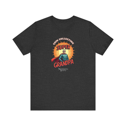 Coin Collecting Super Grandpa T-shirt