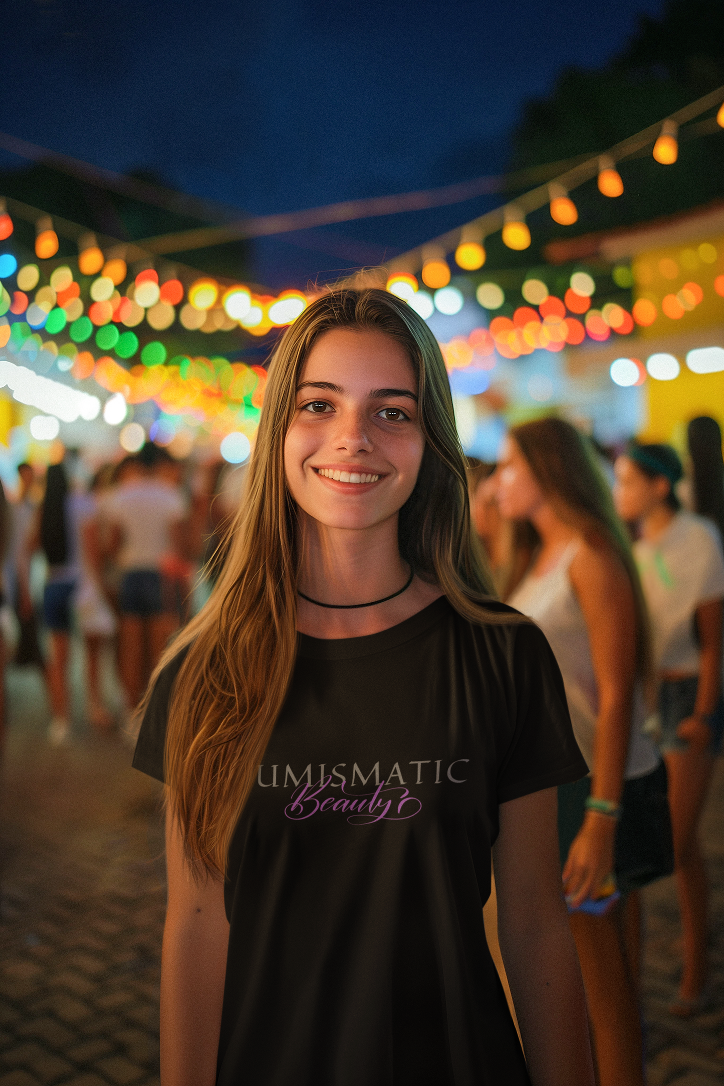 Numismatic Beauty Brand PINK Logo Unisex Tee -   Coin Collector Gift Shirt