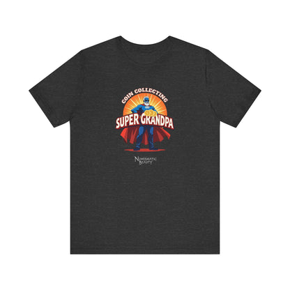 Coin Collecting Super Grandpa T-shirt