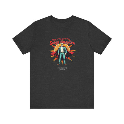 Coin Collecting Super Grandpa T-shirt