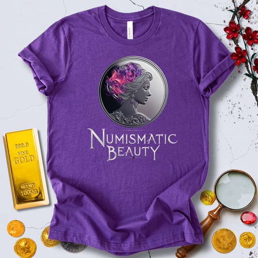 Coin Collecting T-shirt  Coin Queen Series #001