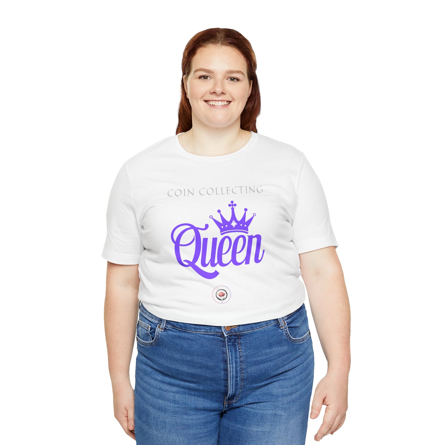 Coin Collecting QUEEN Unisex Tee -  Numismatic Beauty Brand Gift Shirt for Coin Collectors
